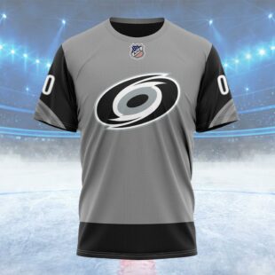 NHL Carolina Hurricanes Special Bold Design Custom Name T Shirt, NHL Shirt