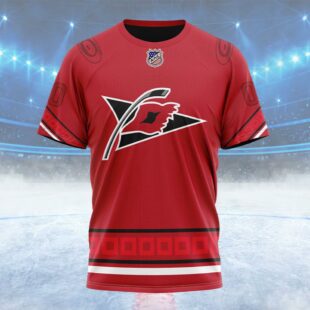 NHL Carolina Hurricanes Special Reverse Retro Design Concept Custom Name T Shirt, NHL Shirt