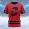 NHL Carolina Hurricanes Special Throwback Design Custom Name T Shirt, NHL Shirt