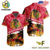 NHL Chicago Blackhawks Coconut Tree Hawaiian Shirt