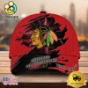 NHL Chicago Blackhawks Dynamic Hockey Emblem Custom Name 3D Printed Cap