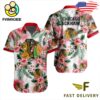 NHL Chicago Blackhawks Hibiscus Hawaiian Shirt