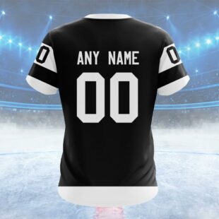 NHL Chicago Blackhawks Personalized Heritage Design Custom Name T Shirt, NHL Shirt