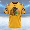 NHL Chicago Blackhawks Special All-Star Game Design Custom Name T Shirt, NHL Shirt