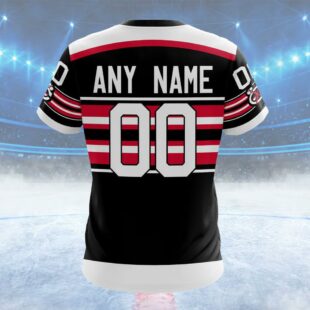 NHL Chicago Blackhawks Special Bold Custom Name T Shirt, NHL Shirt