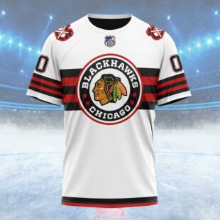 NHL Chicago Blackhawks Special Indigenous Design Custom Name T Shirt, NHL Shirt