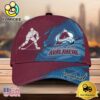 NHL Colorado Avalanche Bold Distressed Artwork Personalized 3D Cap