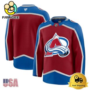 NHL Colorado Avalanche Burgundy Limited Hockey Jersey, Colorado Avalanche Jersey
