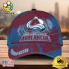 NHL Colorado Avalanche Explosive Grunge Logo 3D Print Cap