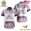 NHL Colorado Avalanche Floral Hawaiian Shirt