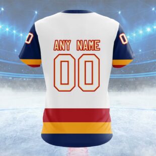 NHL Colorado Avalanche Personalized Heritage Design Custom Name T Shirt, NHL Shirt