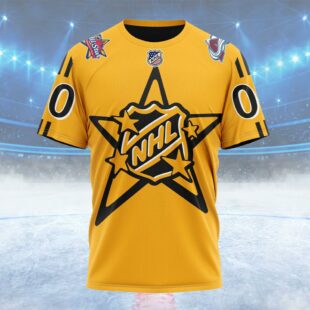 NHL Colorado Avalanche Personalized NHL All-Star Game Custom Name T Shirt, NHL Shirt