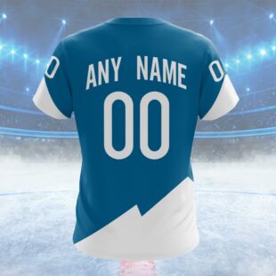 NHL Colorado Avalanche Special Bold Custom Name T Shirt, NHL Shirt