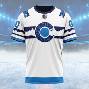 NHL Colorado Avalanche Special City Edition Design Custom Name T Shirt, NHL Shirt