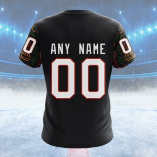 NHL Colorado Avalanche Special Design For Black History Month Custom Name T Shirt, NHL Shirt