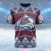 NHL Colorado Avalanche Special Design With Native Pattern Custom Name T Shirt, NHL Shirt
