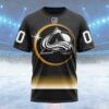 NHL Colorado Avalanche Special Eclipse Design Custom Name T Shirt, NHL Shirt