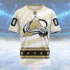 NHL Colorado Avalanche Special Military Appreciation Design Custom Name T Shirt, NHL Shirt