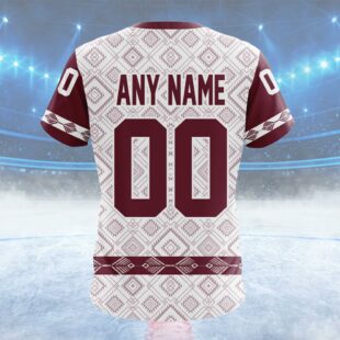 NHL Colorado Avalanche Special Native Heritage Design Custom Name T Shirt, NHL Shirt