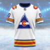 NHL Colorado Avalanche Special Throwback Design Custom Name T Shirt, NHL Shirt