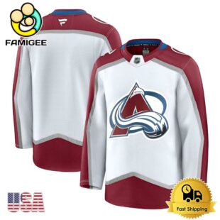 NHL Colorado Avalanche White Limited Hockey Jersey, Colorado Avalanche Jersey