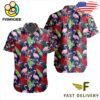 NHL Columbus Blue Jackets Flamingo Hawaiian Shirt