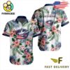 NHL Columbus Blue Jackets Hibiscus Hawaiian Shirt