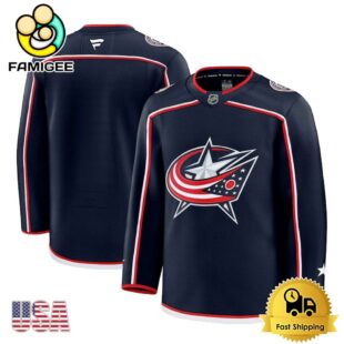NHL Columbus Blue Jackets Navy Limited Hockey Jersey, Columbus Blue Jackets Jersey
