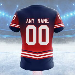 NHL Columbus Blue Jackets New Gradient Series Concept Custom Name T Shirt, NHL Shirt