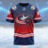 NHL Columbus Blue Jackets New Gradient Series Concept Custom Name T Shirt, NHL Shirt