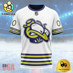NHL Columbus Blue Jackets Special Whiteout Design Custom T Shirt, Columbus Blue Jackets Shirt