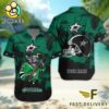 NHL Dallas Stars Hockey Mascot Custom Name Hawaiian Shirt