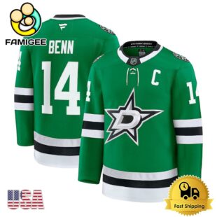 NHL Dallas Stars Jamie Benn Green Limited Hockey Jersey, Dallas Stars Jersey