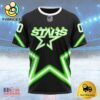 NHL Dallas Stars New Gradient Series Concept Custom T Shirt, Dallas Stars Shirt
