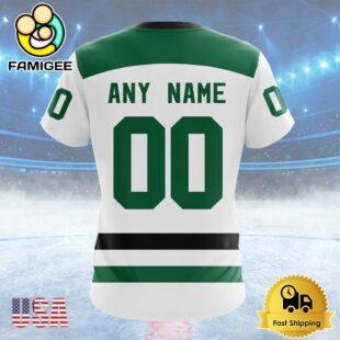 NHL Dallas Stars Personalized Away Kits Custom T Shirt, Dallas Stars Shirt