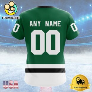 NHL Dallas Stars Personalized Home Kits Custom T Shirt, Dallas Stars Shirt