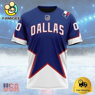 NHL Dallas Stars Special Bold Custom T Shirt, Dallas Stars Shirt