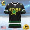 NHL Dallas Stars Special Colour Rush Design Custom T Shirt, Dallas Stars Shirt