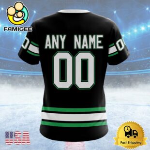 NHL Dallas Stars Special Colour Rush Design Custom T Shirt, Dallas Stars Shirt