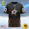 NHL Dallas Stars Special Design For Black History Month Custom T Shirt, Dallas Stars Shirt