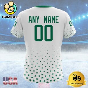 NHL Dallas Stars Special Whiteout Design Custom T Shirt, Dallas Stars Shirt