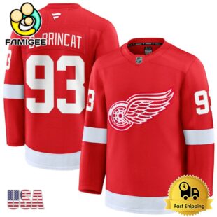 NHL Detroit Red Wings Alex Debrincat Red Limited Hockey Jersey, Detroit Red Wings Jersey