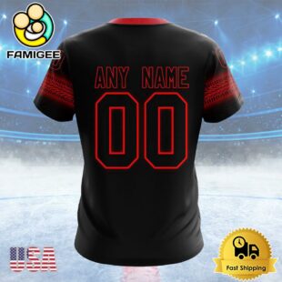 NHL Detroit Red Wings New Gradient Series Concept Custom T Shirt, Detroit Red Wings Shirt