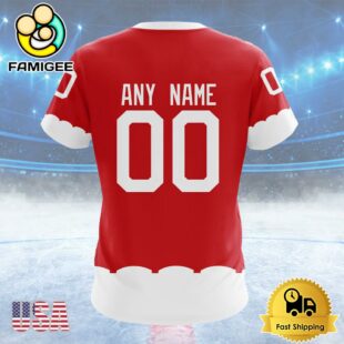 NHL Detroit Red Wings Personalized Heritage Design Custom T Shirt, Detroit Red Wings Shirt
