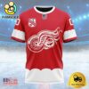 NHL Detroit Red Wings Personalized Heritage Design Custom T Shirt, Detroit Red Wings Shirt
