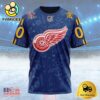 NHL Detroit Red Wings Special All-Star Game Design Custom T Shirt, Detroit Red Wings Shirt
