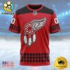 NHL Detroit Red Wings Special Indigenous Design Custom T Shirt, Detroit Red Wings Shirt