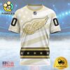 NHL Detroit Red Wings Special Military Appreciation Design Custom T Shirt, Detroit Red Wings Shirt