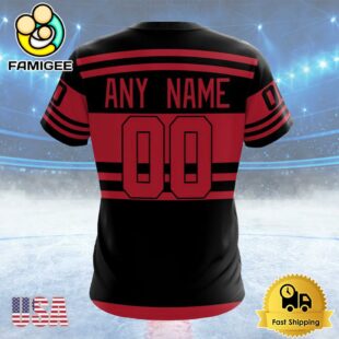 NHL Detroit Red Wings Special Reverse Retro Design Concept Custom T Shirt, Detroit Red Wings Shirt