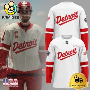 NHL Detroit Red Wings Stadium Series Hockey Jersey